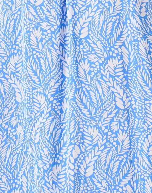 Mira Blue Print Dress