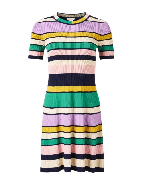 Nora Multi Stripe Knit Dress