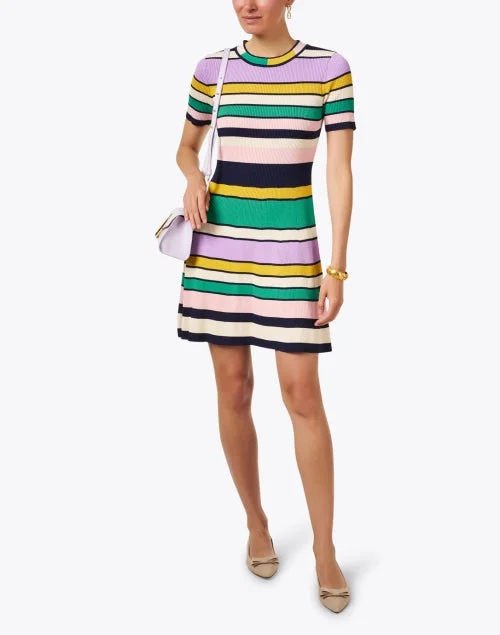 Nora Multi Stripe Knit Dress