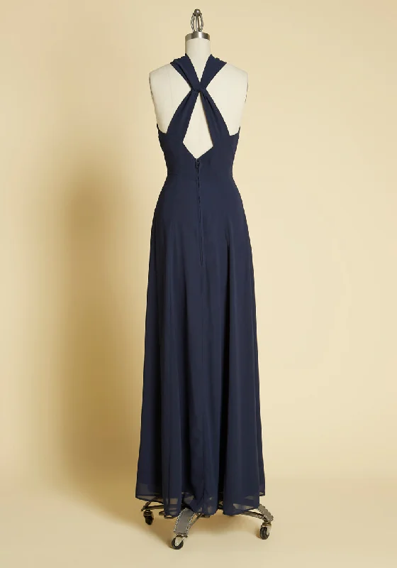 Twist of Elate Maxi Dress