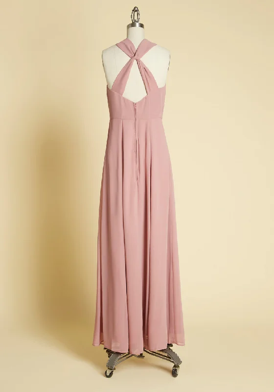 Twist of Elate Maxi Dress