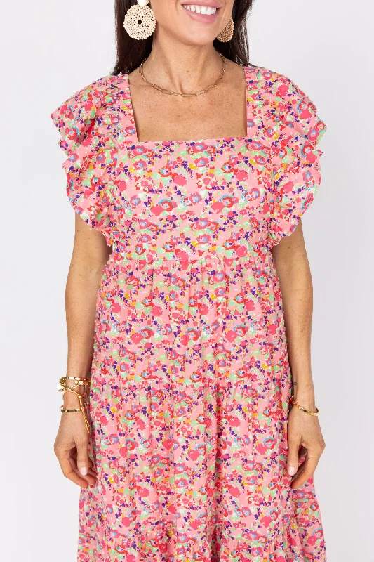 Eloise Dress- Bougainvillea- Crosby by Mollie Burch