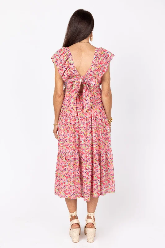 Eloise Dress- Bougainvillea- Crosby by Mollie Burch