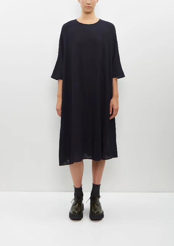 Wool Gauze Dress