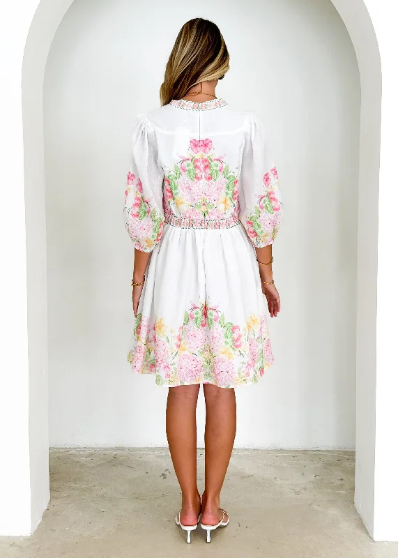 Lielani Dress - Pink Hydrangea