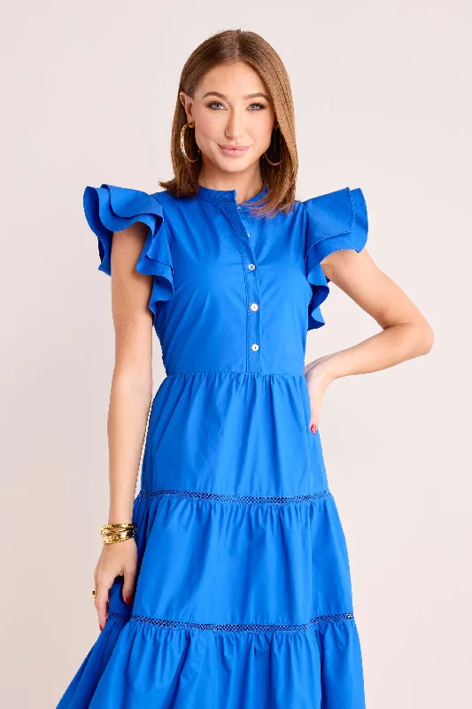 Lorraine Dress- Blue