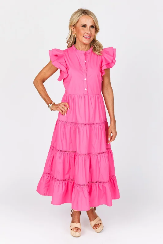 Lorraine Dress- Pink