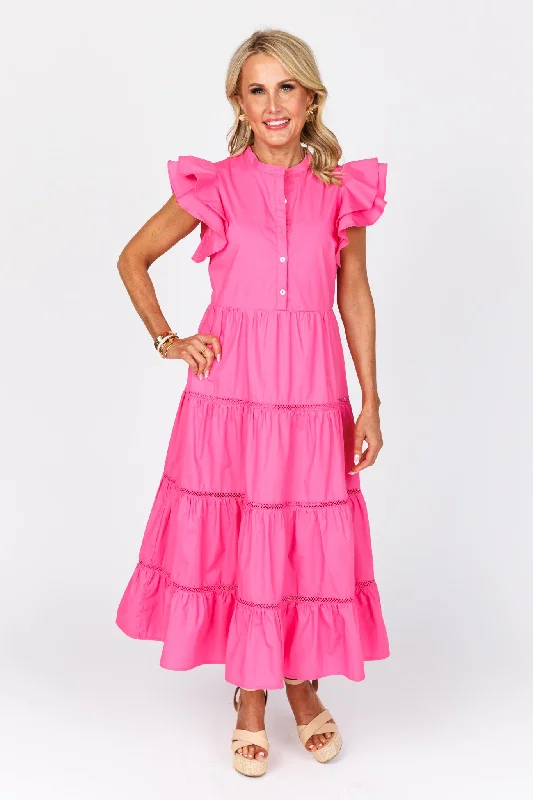 Lorraine Dress- Pink