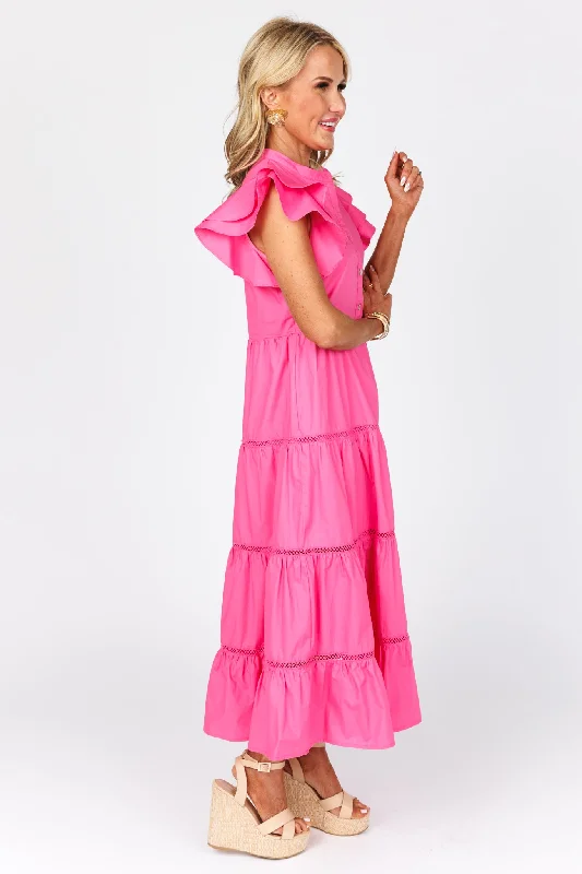 Lorraine Dress- Pink