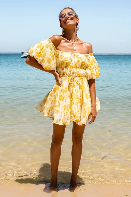 Love In The Sand Dress Yellow