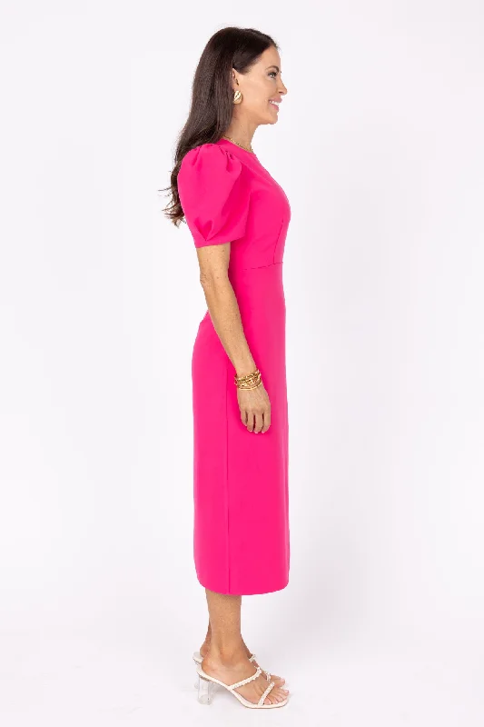 Michelle Dress- Fuchsia