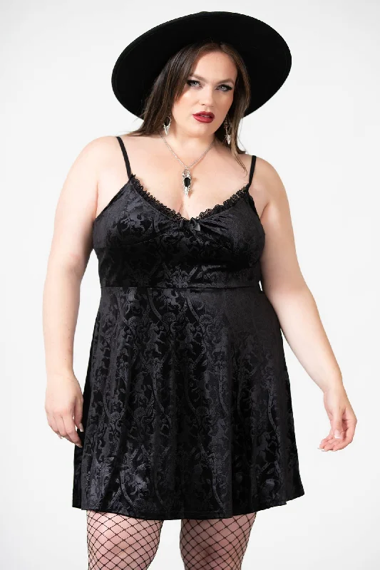 Mistress Of Mayhem Skater Dress [B] [PLUS]