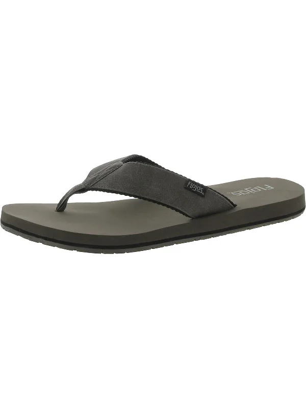 785estilerlite Mens Open Toe Casual Thong Sandals