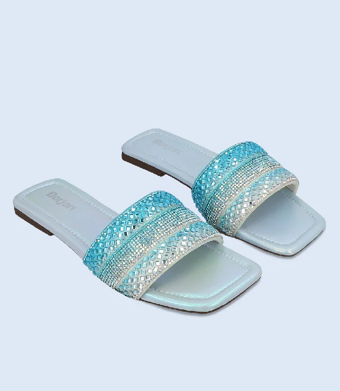 BW10011-AQUA-Women Slipper