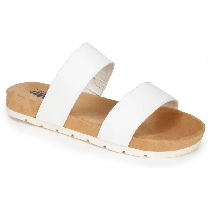 Cliffs by White Mountain Womens Tahlie Slide Sandals