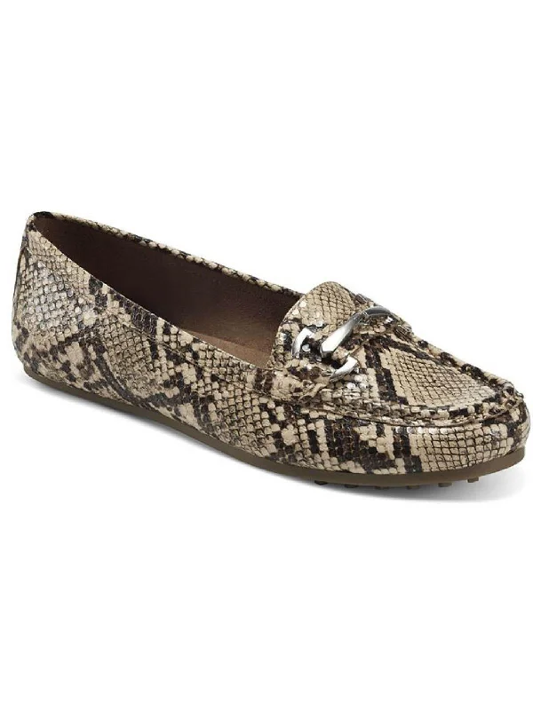 Day Drive Womens Animal Print Driving Loafer Loafers