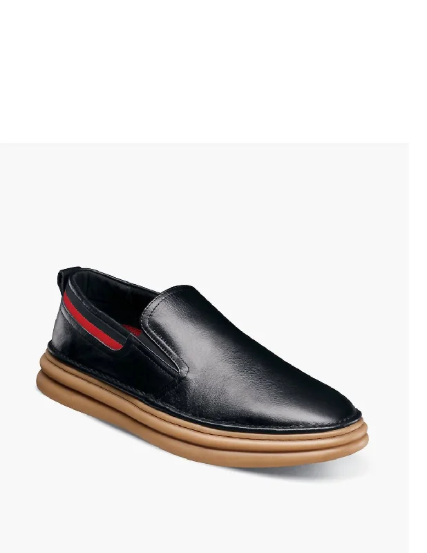 Delmar Toe Slip On In Black