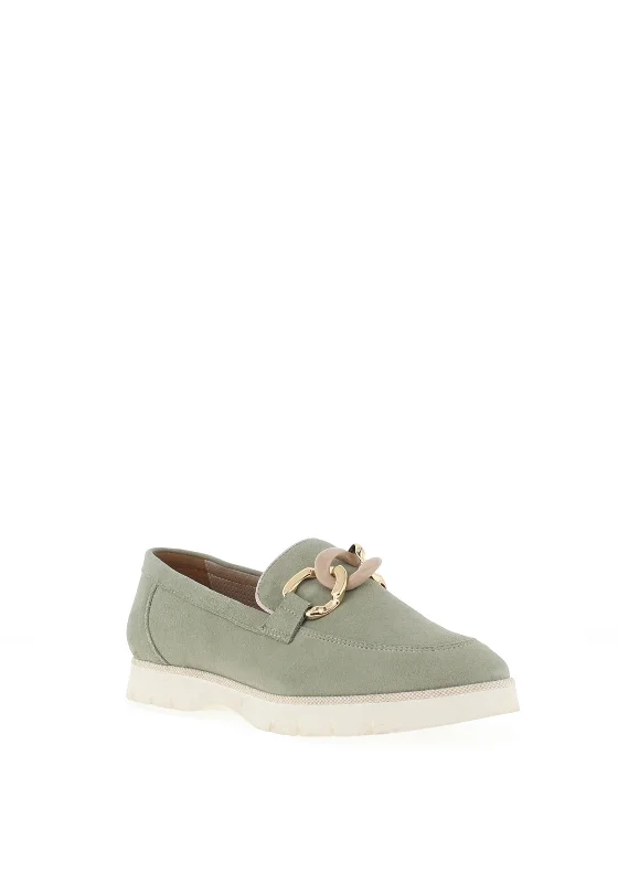 Dubarry Womens Jeneen Suede Leather Shoe, Mint