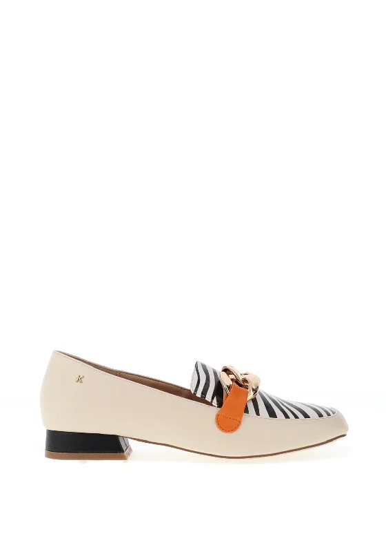 Kate Appleby Malton Zebra Printed Loafer, Jungle Tango