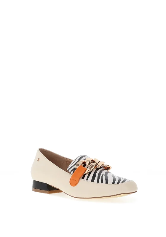 Kate Appleby Malton Zebra Printed Loafer, Jungle Tango