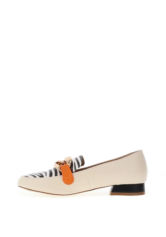 Kate Appleby Malton Zebra Printed Loafer, Jungle Tango