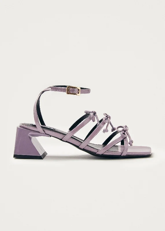 Luzelle Onix black Leather Sandals