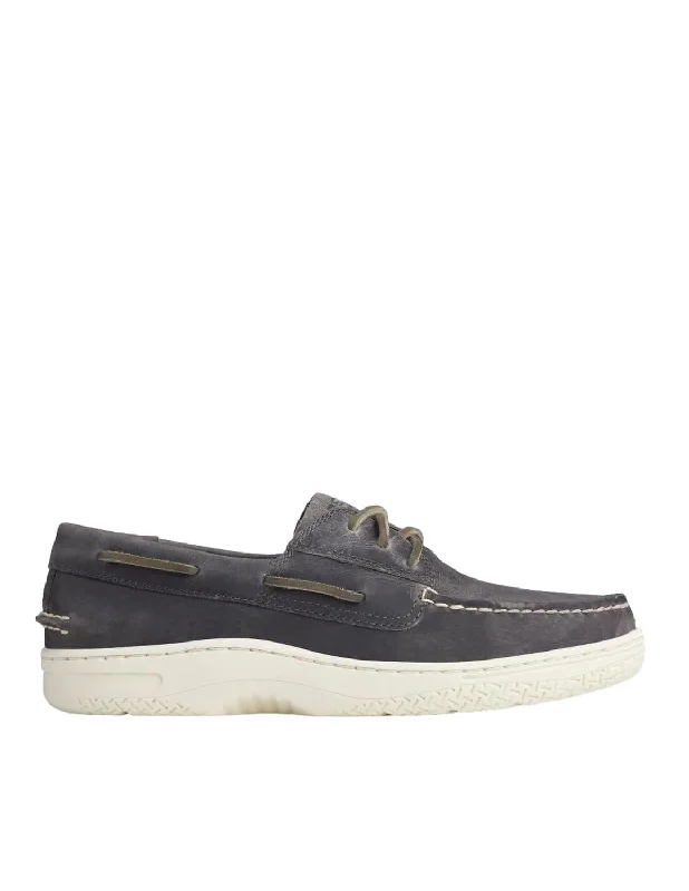 Men's Billfish Plush Wave Boat Shoe In Grey