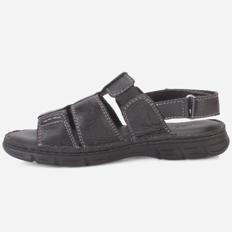 Mens ""CLETO"" Stylish Leather Summer Sandals