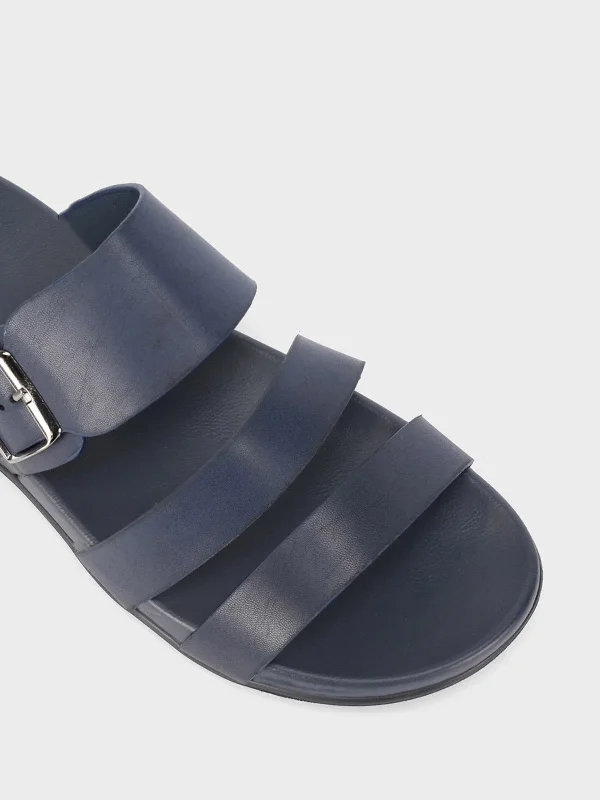 Mens ""PAVLOS"" Adorned Strappy Slippers