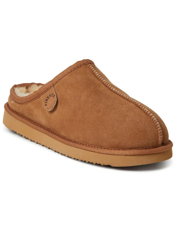 Mens Suede Moccasin Slippers