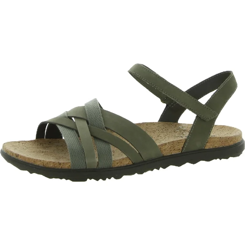 Merrell Womens Around Town Arin Backstrap Leather Cork Slingback Sandals