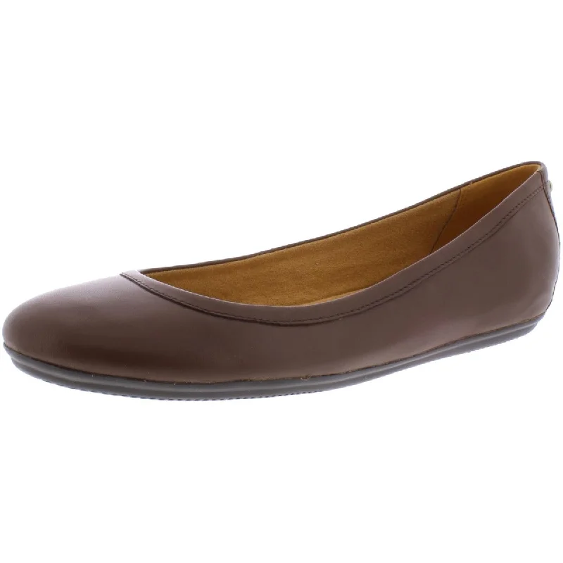 Naturalizer Womens Brittany Solid Slip On Ballet Flats