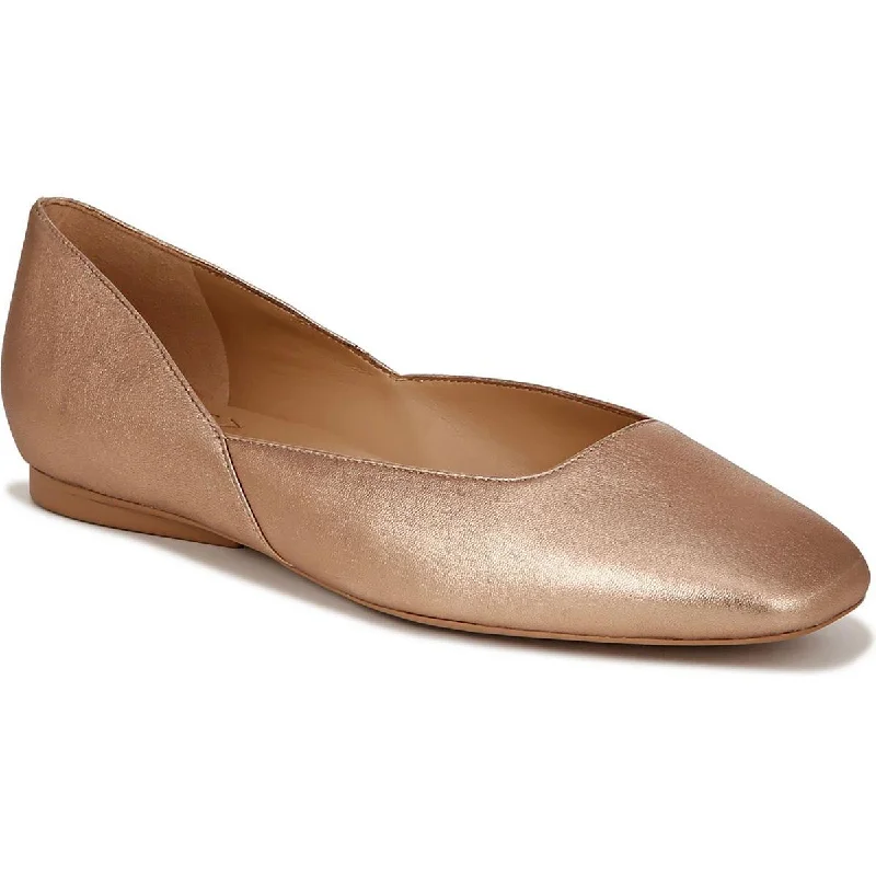 Naturalizer Womens Cody Leather Slip On Ballet Flats