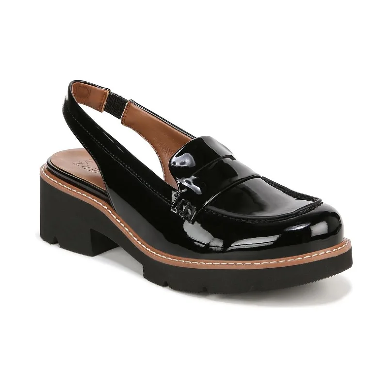 Naturalizer Womens Darry Slingback Patent Slingback Loafers