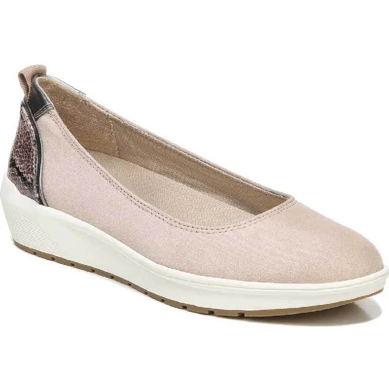 Naturalizer Womens Harris Lifestyle Wedges Slip-On Sneakers