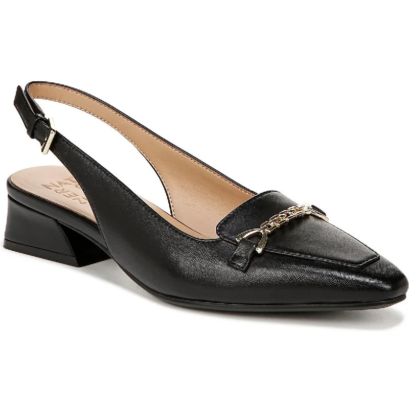 Naturalizer Womens Lindsey Leather Slingbacks