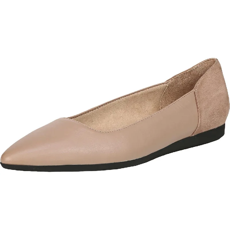 Naturalizer Womens RAYNA Leather Dressy Ballet Flats