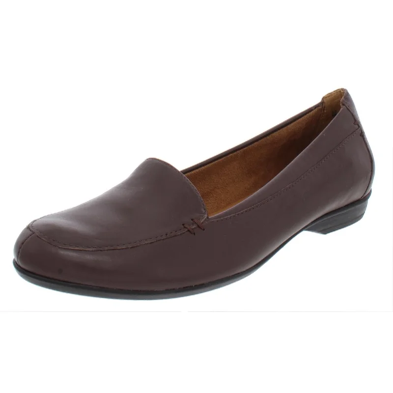 Naturalizer Womens Saban Solid Round Toe Loafers