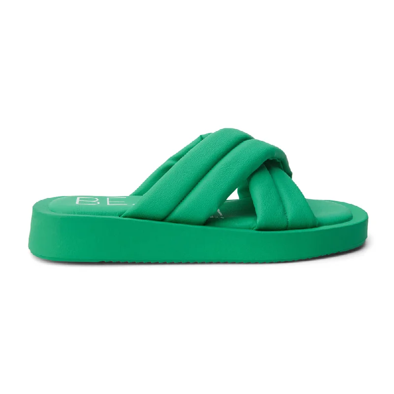 Piper Slide Sandal - Green