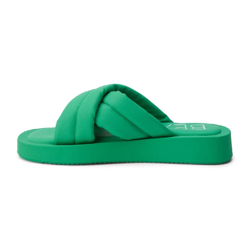 Piper Slide Sandal - Green