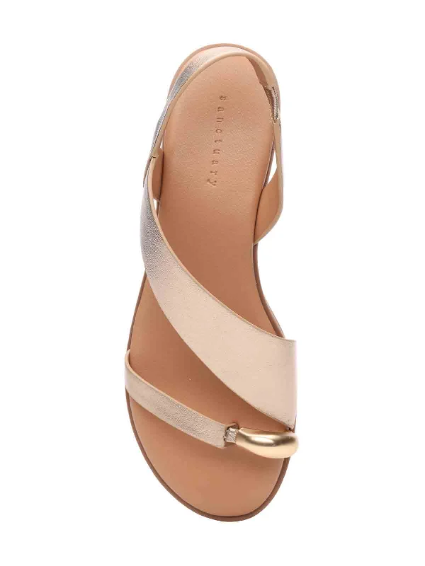 Suave Toe Ring Sandal Nude Bronze