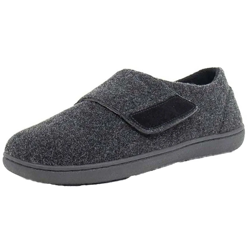 Tempur-Pedic Mens Grayson Fleece Lounge Loafer Slippers