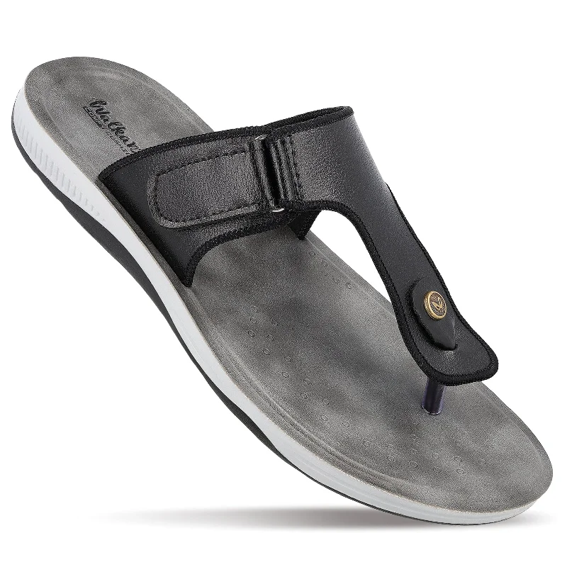 Men's Daily Wear Sandals- WE1342 BLACK