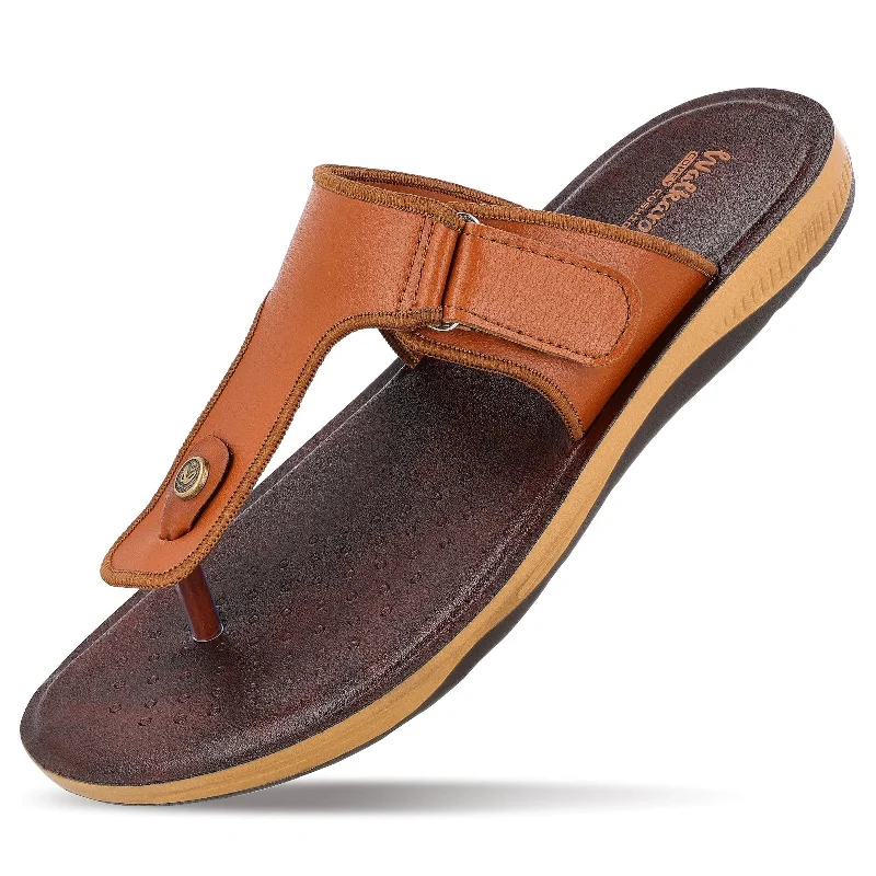 Men's Daily Wear Sandals- WE1342 BROWN