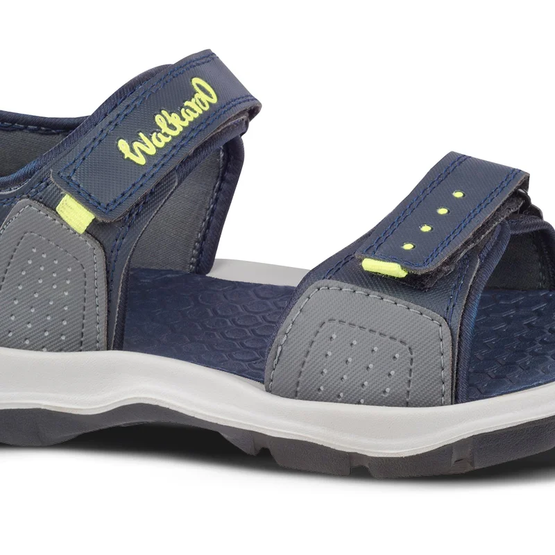 Walkaroo Mens Sandals  - WC4328 Blue Green