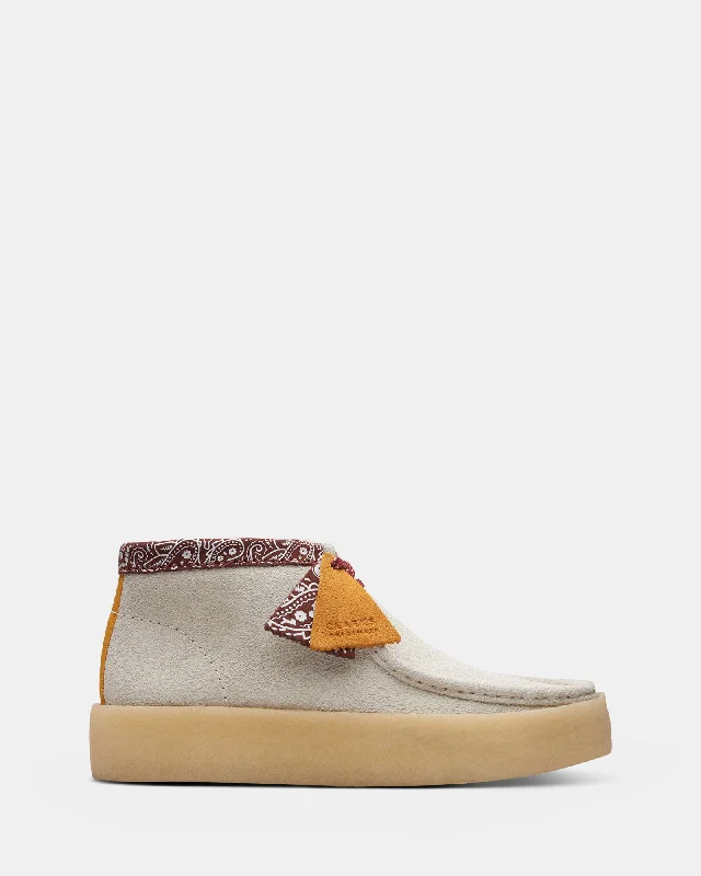 Wallabee Cup Boot White Interest