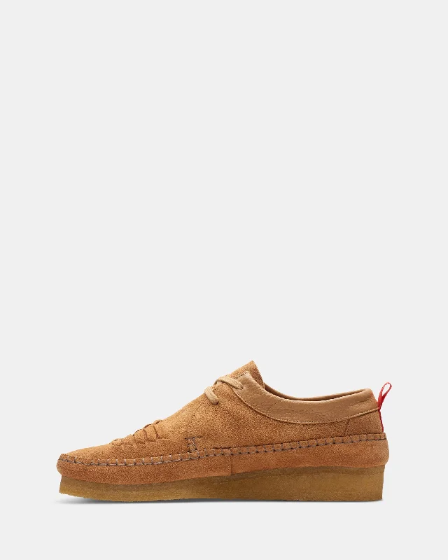 Weaver Weft Light Tan Suede