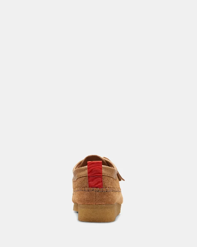 Weaver Weft Light Tan Suede