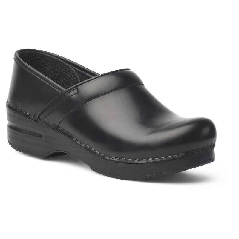 Women's Professional Clog - Medium Width In Black Cabrio